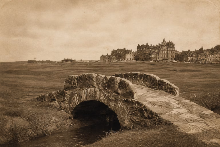 The Swilcan Bridge at St Andrews