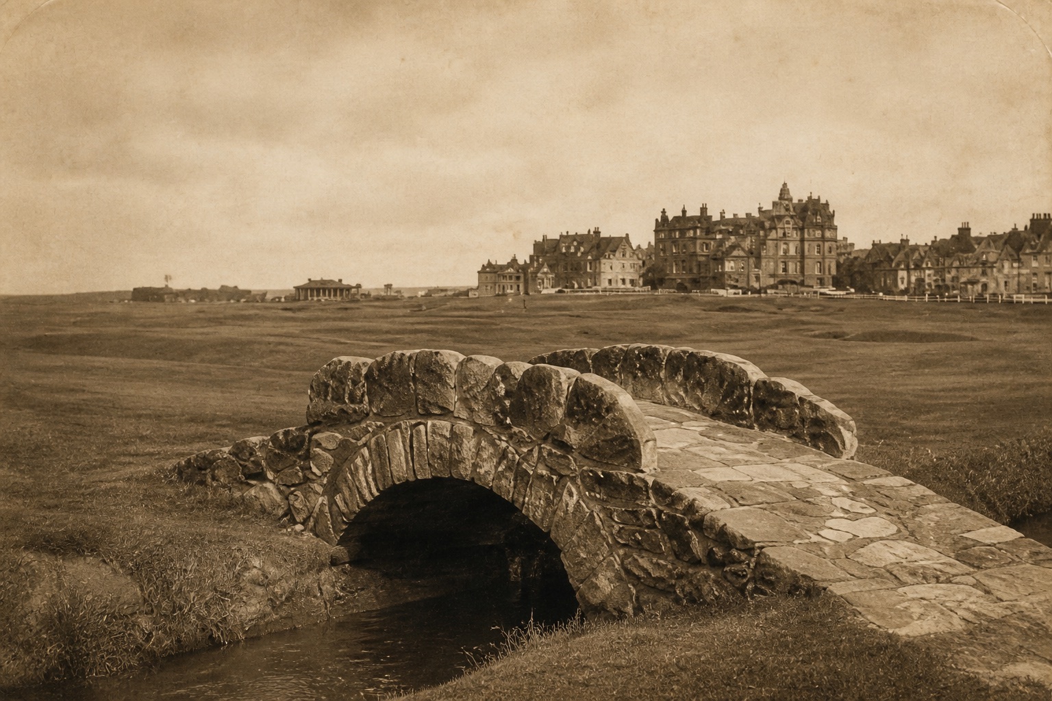 The Swilcan Bridge at St Andrews